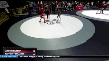 106 lbs Champ. Round 2 - Jordan Medrano, Delano Diablos Wrestling vs Matthew Hernandez, Central High School Wrestling
