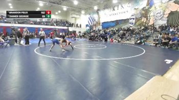 132 lbs Quarterfinal - Tanner George, Coeur D Alene vs Brandon Felix, Post Falls