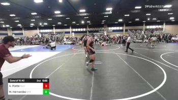 215 lbs Consi Of 8 #1 - Khaled Hussein, Canyon Springs High School vs Jose Fuentes, Pride WC