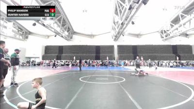 92 lbs Rr Rnd 2 - Philip Mandzik, Pursuit Wrestling Academy vs Hunter Havers, Clearview K3