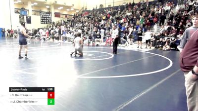 172 lbs Quarterfinal - Sam Gautreau, Owen J. Roberts vs Jack Chamberlain, Malvern Prep