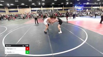 175 lbs Round Of 16 - Julian Barajas, Sunkist Kids/Monster Garage vs Caleb Smith, Etiwanda HS