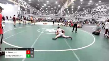 141 lbs Semifinal - Mason Basara, Northampton vs Hayden HOCHSTRASSER, Triumph