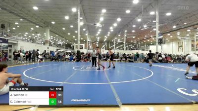 174 lbs Consi Of 4 - Jack Weldon, Kraken Red vs Chirs Coleman, Prime Wrestling Club Black