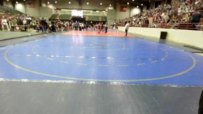 130 lbs Quarterfinal - Lily Junkins, Guerrilla Wrestling Academy vs Kelson Newman, Grindhouse Wrestling