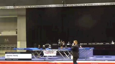 Sammy Young - Individual Trampoline, FOND - 2021 USA Gymnastics Championships