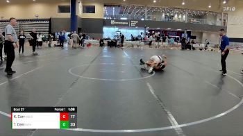 115 lbs Round 7 (8 Team) - Tristian Dee, Ruthless vs Kam Carr, Ohio Gold