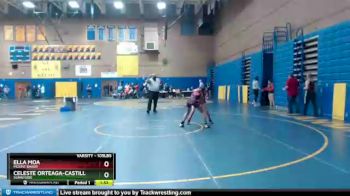 105 lbs Quarterfinal - Celeste Orteaga-Castillo, Sunnyside vs Ella Moa, Mount Baker