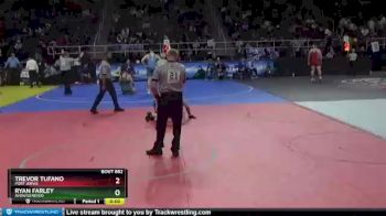 II-110 lbs Cons. Round 5 - Ryan Farley, Avon/Geneseo vs Trevor Tufano, Port Jervis