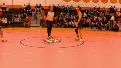 118 lbs Cons. Semi - Tyler Zimmerman, Akron vs Jadiel Mercado, North Tonawanda