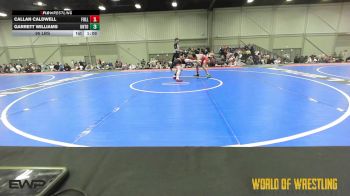 95 lbs Rr Rnd 1 - Callan Caldwell, Full Circle 14U vs Garrett Williams, Untouchables 14u Purple