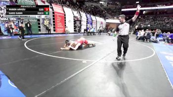 215 Class 4 lbs Cons. Round 3 - Ruben Arvizu, Ozark vs Garo Sams, Francis Howell Central