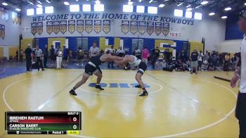 144 lbs Cons. Round 6 - Ibrehiem Rastum, Attack vs Carson Baert, Flagler Wrestling Club