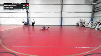 100 lbs Rr Rnd 1 - Krimsyn Kostoff, Team Shutt Dethrone vs Landon Weir, North Carolina National Team Red