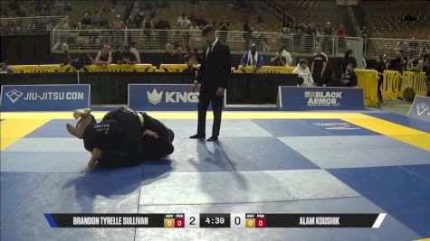 Alam Koushik vs Brandon Tyrelle Sullivan 2025 Pan Jiu Jitsu IBJJF Championship