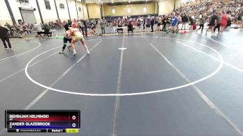 215 lbs Cons. Round 3 - Beminjam Helminski, WI vs Zander Glazebrook, IA