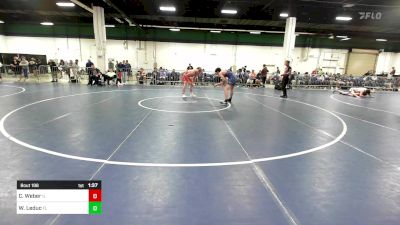 150 lbs Consi Of 64 #2 - Carson Weber, IL vs Wyatt Leduc, FL