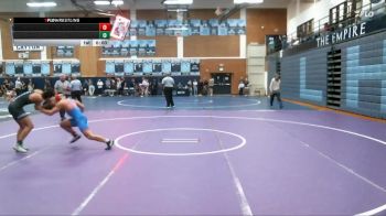 157 lbs Champ. Round 1 - Trey Hendrix-Brackett, West Jordan vs Tristan Johns, Bishop Gorman HS