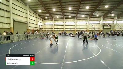 120 lbs Cons. Round 1 - Paysli Chournos, Brothers Of Steel vs Cadence Hansen, Olympus Wrestling