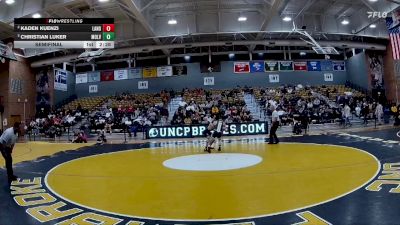 125 lbs Semifinal - Christian Luker, Mount Olive vs Kaden Kuenzi, Lander