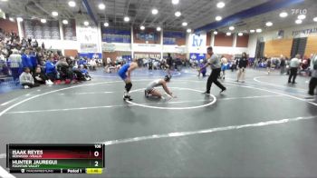 106 lbs Champ. Round 3 - Hunter Jauregui, Fountain Valley vs Isaak Reyes, Redwood -Visalia