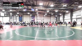 152 lbs Round Of 64 - Matthew Smith, Buffalo Valley Black vs Braxton Carr, Freakztyle Wrecking Crew
