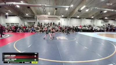 135 lbs Cons. Round 2 - Haddy Waak, Woodland Park vs Aspen Kern, Douglas County