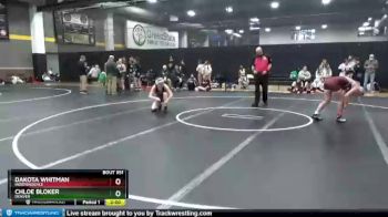 130 lbs Champ. Round 2 - Dakota Whitman, Independence vs Chloe Bloker, Denver