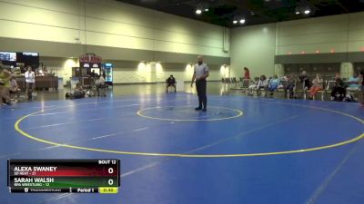 130 lbs Round 2 (16 Team) - Kylee Hopkins, RPA Wrestling vs Giada Scherich, SD Heat