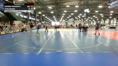 170 lbs Rr Rnd 3 - Hayden Passaretti, Journeymen Wrestling Red vs Taye Wilson, Flickr Boyz Daifugo