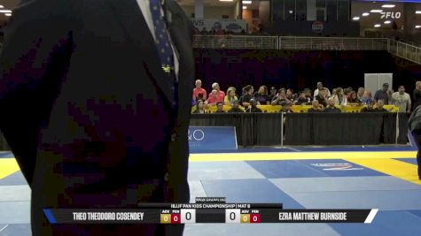 Theo Theodoro Cosendey vs Ezra Matthew Burnside 2026 Pan Kids Jiu-Jitsu IBJJF Championship