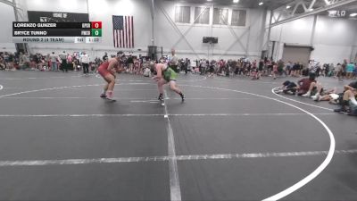 190 lbs Round 2 (4 Team) - Lorenzo Gunzer, GPS Red vs Bryce Tunno, Freakztyle Wrecking Crew Blue