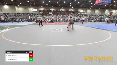 175 lbs Quarterfinal - Alana Tablit, Elite Force Wrestling Club vs Charley Timms, Khutulun