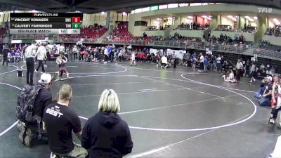 60 lbs 5th Place Match - Calvert Farringer, The Best Wrestler vs Vincent Vonasek, Duncan Wrestling Club