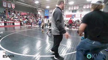 60 lbs Quarterfinal - Cooper Simpson, Salina Wrestling Club vs Gunner Fixin, Hulbert
