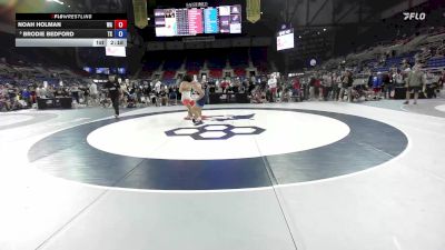 165 lbs Cons. Sub-quarters - Noah Holman, WA vs Brodie Bedford, TX