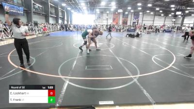 160 lbs Round Of 32 - Cooper Lockhart, VA vs Trevor Frank, UT