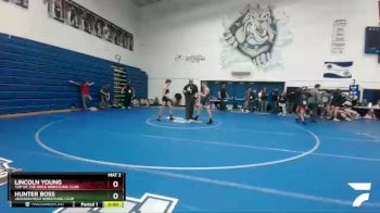 126 lbs Cons. Semi - Lincoln Young, Top Of The Rock Wrestling Club vs Hunter Boss, Jackson Hole Wrestling Club