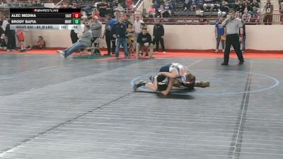 80_B lbs Consi Of 16 #1 - Alec Medina, Easton vs Brody Bafia, Huntingdon