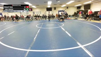 175 lbs Champ. Round 3 - Rex Topete, South Hills Hs vs Phillip Tran, Villa Park