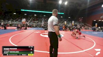 3A-106 lbs 5th Place Match - Wyatt Nicholson, Powell vs Ryker Frogner, Evanston