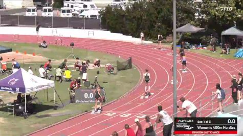 Women's 400m, Finals 1