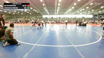 65 lbs Rr Rnd 1 - Kai Rutherford, Buffalo Valley Wrestling Club EL Black vs Abraham Lommler, Ohio Titan Scarlet