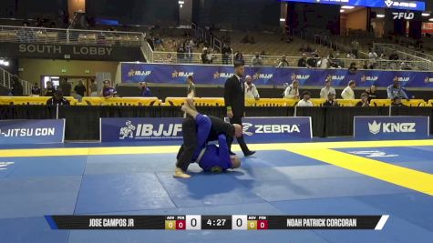 Noah Patrick Corcoran vs Jose Campos Jr 2026 Pan Jiu Jitsu IBJJF Championship