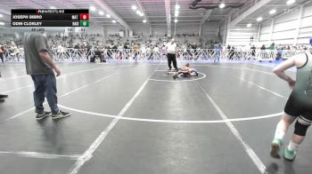 80 lbs Rr Rnd 2 - Joseph Bibro, Mat Warriors PWC vs Odin Clorley, Ragin Raisins Fredonia ES