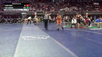 2A-113 lbs Cons. Round 2 - Izic Zarate, Red Oak vs Josh Gray, Sergeant Bluff-Luton