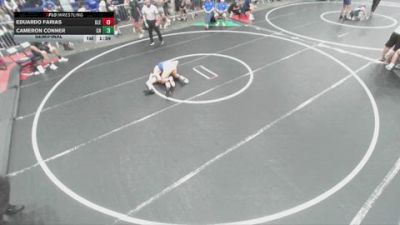 144 lbs Semifinal - Eduardo Farias, Glendora vs Cameron Conner, Clovis High