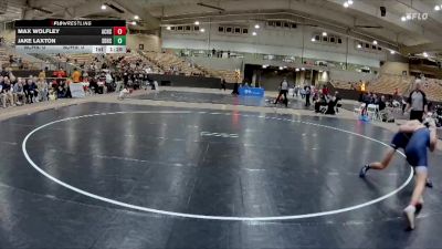 138 lbs Quarterfinals (8 Team) - Jake Laxton, Soddy Daisy High School vs Max Wolfley, Anderson Co. High School