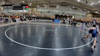 138 lbs Quarterfinals (8 Team) - Jake Laxton, Soddy Daisy High School vs Max Wolfley, Anderson Co. High School