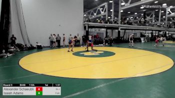 113A lbs Rr Rnd 3 - Alexander Schaeublin, St John's Prep vs Isaiah Adams, Fisheye/avon High School